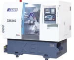46 刀塔 帶動力頭 帶Y軸 車銑復合機（ 45度斜床身 線軌機）CK6146D-Y